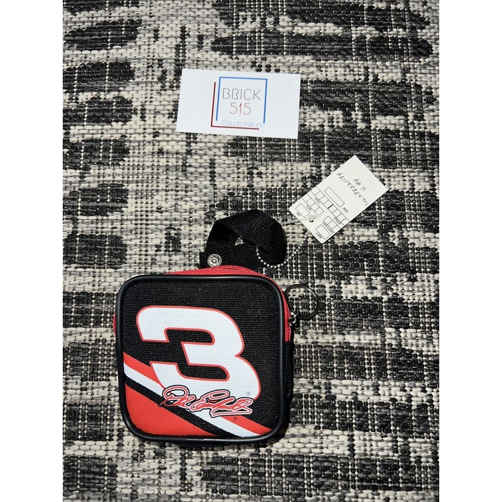 Dale Earnhardt #3 Coin Purse Or Clip On Wallet Black And Red Brand New